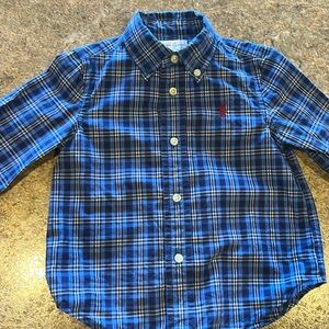 Ralph Lauren 18 month cotton dress shirt.